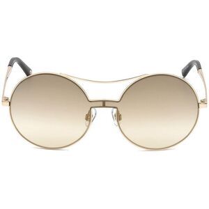 WEB EYEWEAR Metal Aviator Sunglasses Women Gold